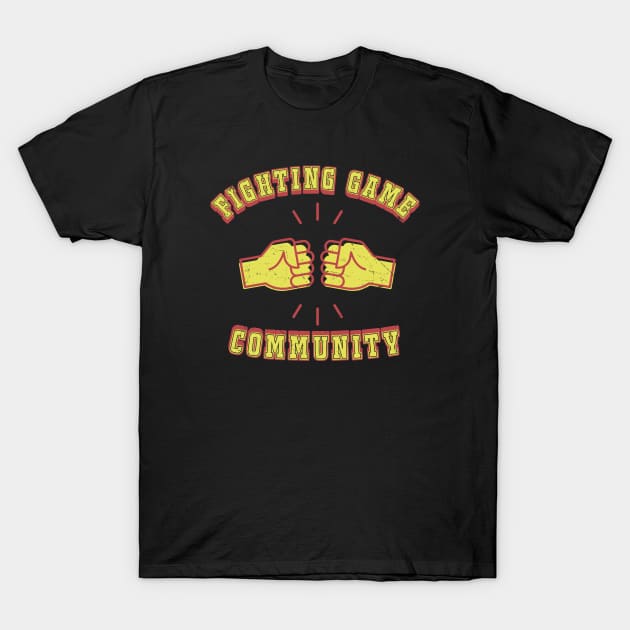 Fighting Game Community T-Shirt by Issho Ni